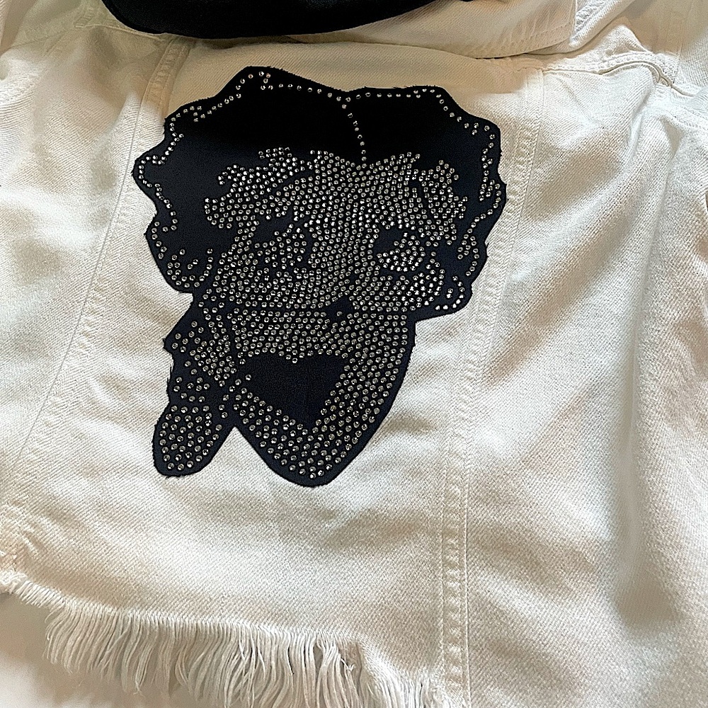 Roadie Couture: Betty Boop Jean Jacket w/Hood NWOT | Size Medium